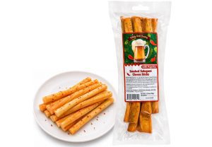 Smoked Suluguni Cheese Sticks with Paprika