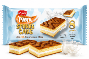 KBF-60. "Mindy Max" Sponge Cake with Milk Flavor Cream